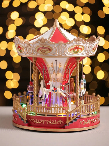 													Новогодняя композиция  23х23х28 см MG0627-04