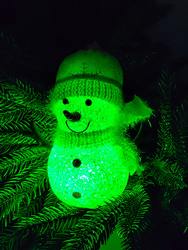 													Снеговик 12 см розовый 27010P фото 7