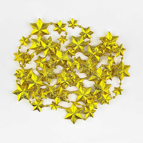 													Бусы золотой 1.75 м см SML-8g-X