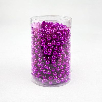 Бусы фиолетовый 5 метров см SML-10violet-X
