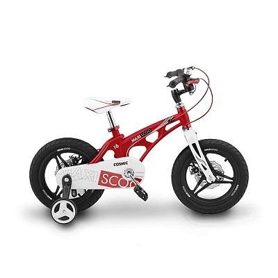 Велосипед детский Maxiscoo Cosmic Делюкс 16"   ск. красный  