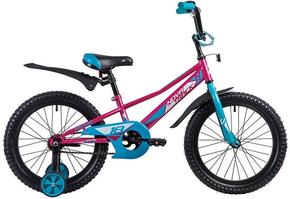 Велосипед детский Novatrack VALIANT 18" 10,5" 1 ск. красный 183VALIANT.RD9 