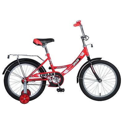 Велосипед детский Novatrack URBAN 18" 10,5" 1 ск. красный 183URBAN.RD9 