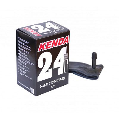 Велокамера KENDA 24"х1,75/2.125 (47/57-507)  автониппель (AV, Schrader) 33 мм , X93197