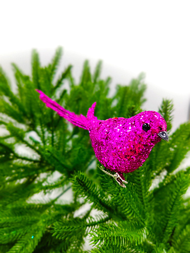 													Птица 21 см розовая 1 9918862