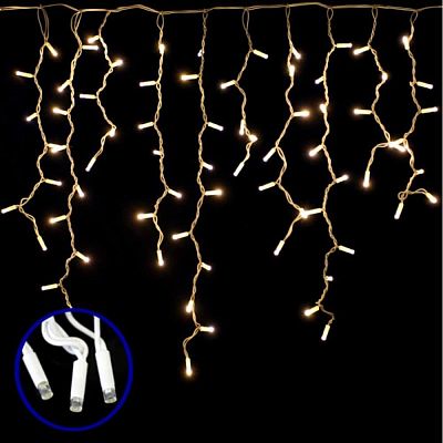   м, белый теплый 100 LED, , провод , K130-15C