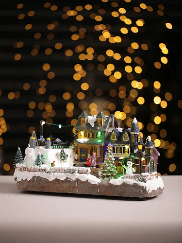 													Новогодняя композиция  37х17х19 см MG0627-08