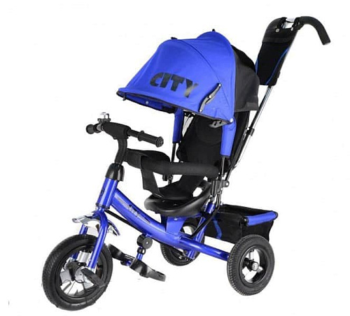 													Велосипед трехколесный СИТИ  синий JD7B