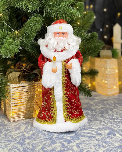 													Дед Мороз  40 см красный HS1201-16A-ББ