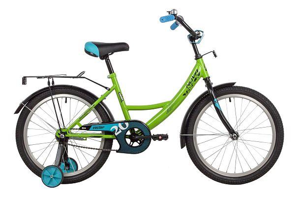 Велосипед детский Novatrack VECTOR 20" 11,5" 1 ск. лаймовый 203VECTOR.GN22 