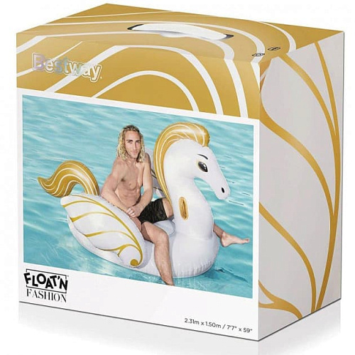 Надувной плотик Пегас 231х150см 41118 фото 9 Надувной плотик Пегас 231х150см 41118 фото 9