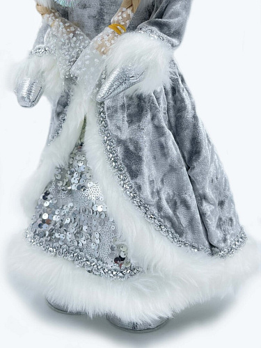 													Снегурочка  45 см серебристый S9918005 фото 6