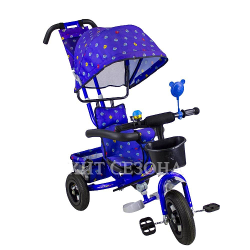 													Велосипед трехколесный   синий JS16AT