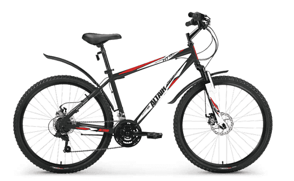 Велосипед горный ALTAIR MTB HT 3.0 disc 26" 19" 6 ск. черный ALTAIR MTB HT 26 3.0 disk 19" черный 