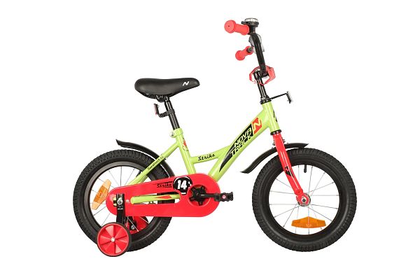 Велосипед детский Novatrack STRIKE 14" 9" 1 ск. зеленый 143STRIKE.GN22 2020
