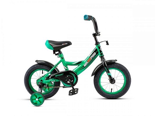 Велосипед детский MAXXPRO SPORT 12"  1 ск. зелено-черный SPORT-12-1 (19) 