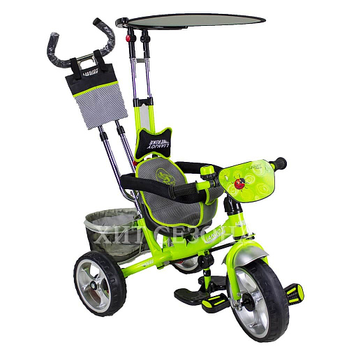 Велосипед трехколесный зеленый Y087-H36046-1 Велосипед трехколесный зеленый Y087-H36046-1