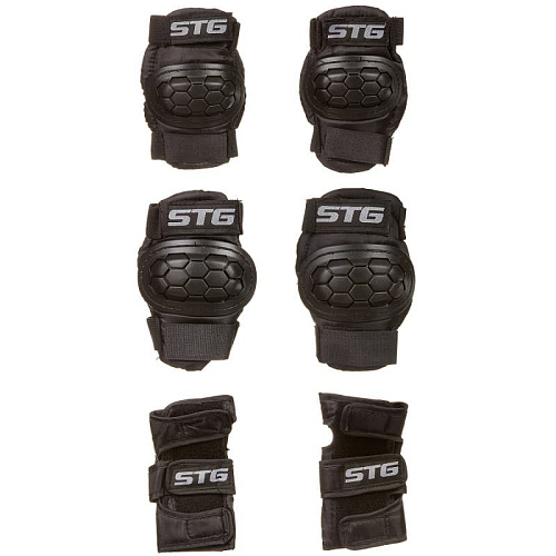 													Защита детская STG YX-0303 S черный Х83225