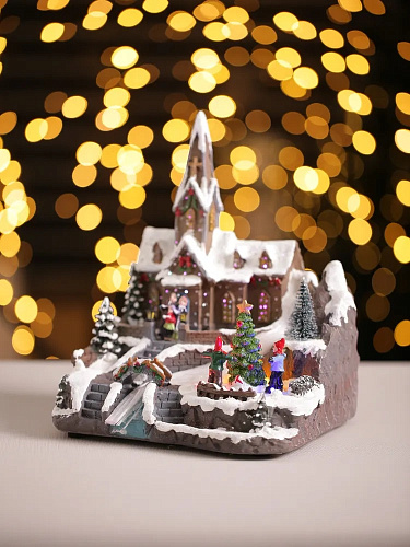 													Новогодняя композиция  24х22х28 см MG0627-09 фото 2