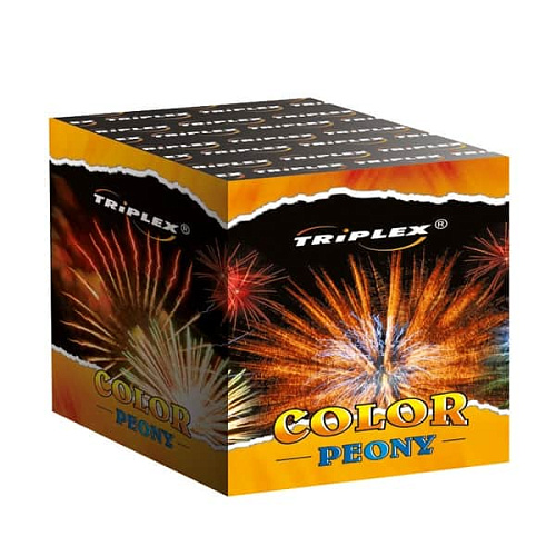 													Цветной пион