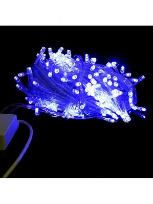  12 м м, синий 140 LED, , провод , К130-116