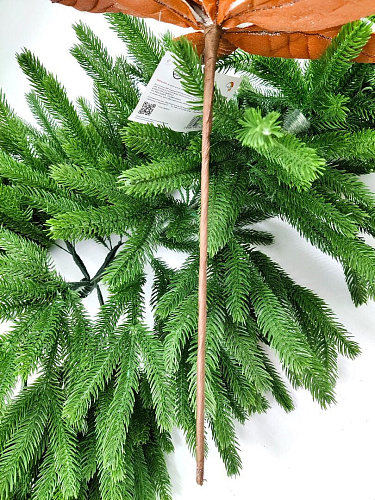 													Цветок бежевый d 28 см 99222802beige фото 3