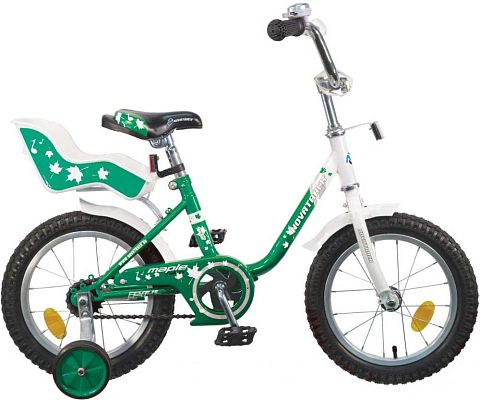 Велосипед детский Novatrack MAPLE 14" XS 1 ск. зеленый 144MAPLE.GR9 