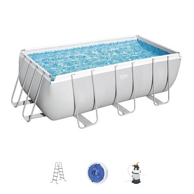 Бассейн каркасный Bestway Power Steel 412х201х122 см, арт. 56457
