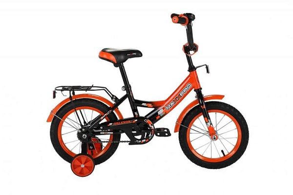 Велосипед детский MAXXPRO SPORT 14"  1 ск. черно-оранжевый SPORT-14-6 (19) 