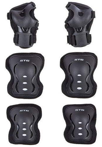 													Защита детская STG YX-0317 S черная Х83228