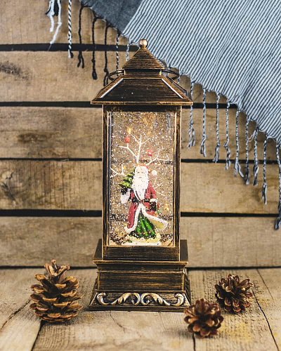 													Новогодний фонарик  23 см см 1140 фото 3