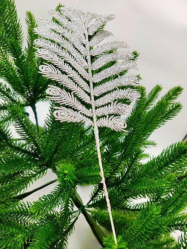 													Ветка серебро  см  fz-10077S