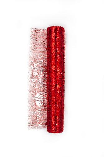 													Новогодняя лента красная 5 см 9817081R