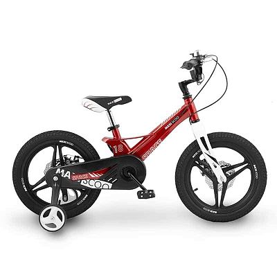 Велосипед детский Maxiscoo Space Делюкс 18" 10,5"  ск. красный  