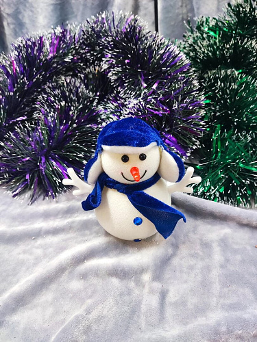 													Снеговик 12 см синий 27010P-S5Blue