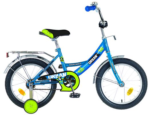 Велосипед детский Novatrack URBAN 18" 10,5"  ск. синий 183URBAN.BL6 